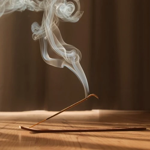 incenso queimando